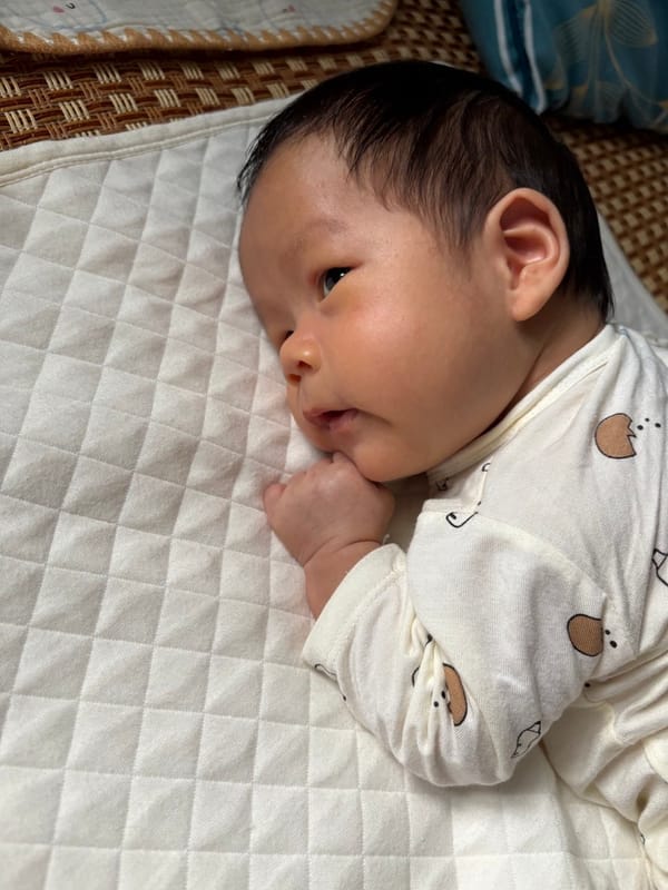 Dáng nằm nhỏ xíu và những lần 'spa' đầu đời của Mật